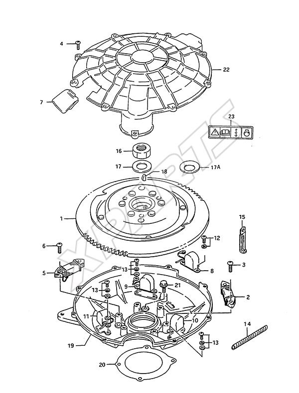  Magneto til Suzuki motor